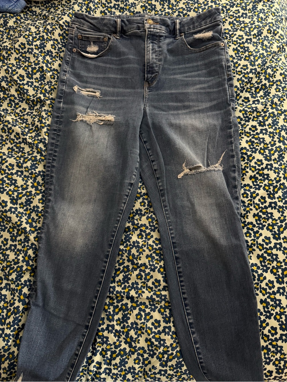 American Eagle Curvy high rise short jeggings